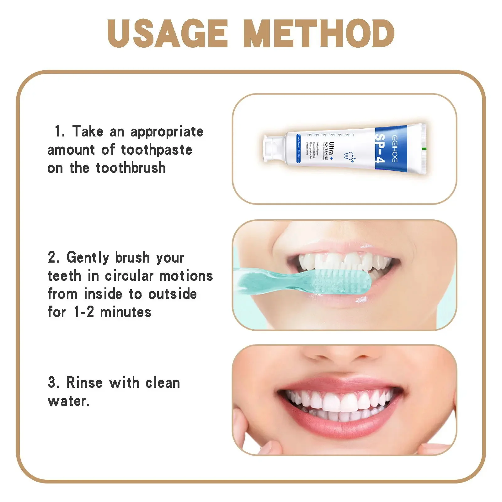 Whitening Teeth Toothpaste Plaque Stains Remover Mouth Odour Removal Bad Breath Clean Fresh Breath Dental Tools Products