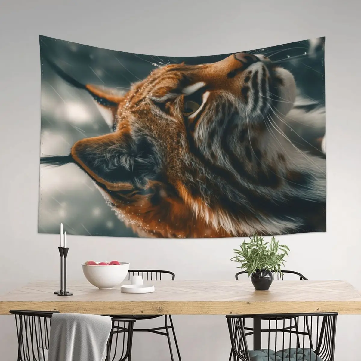 

Bobcat [1] Winter Edition Tapestry Room Decorations Room Decor Cute Outdoor Decor Tapestry