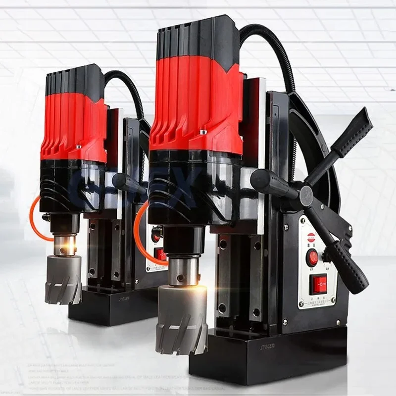

Magnetic hole drill iron suction drill iron suction adjustable speed forward reverse electric drill