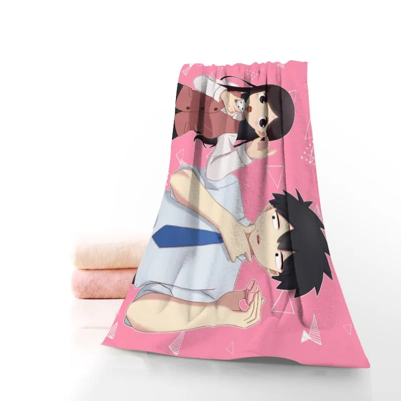 My Senpai Is Annoying Towel Printed Cotton Face/Bath Towels Microfiber Fabric For Kids Men Women Shower Towels 70X140cm