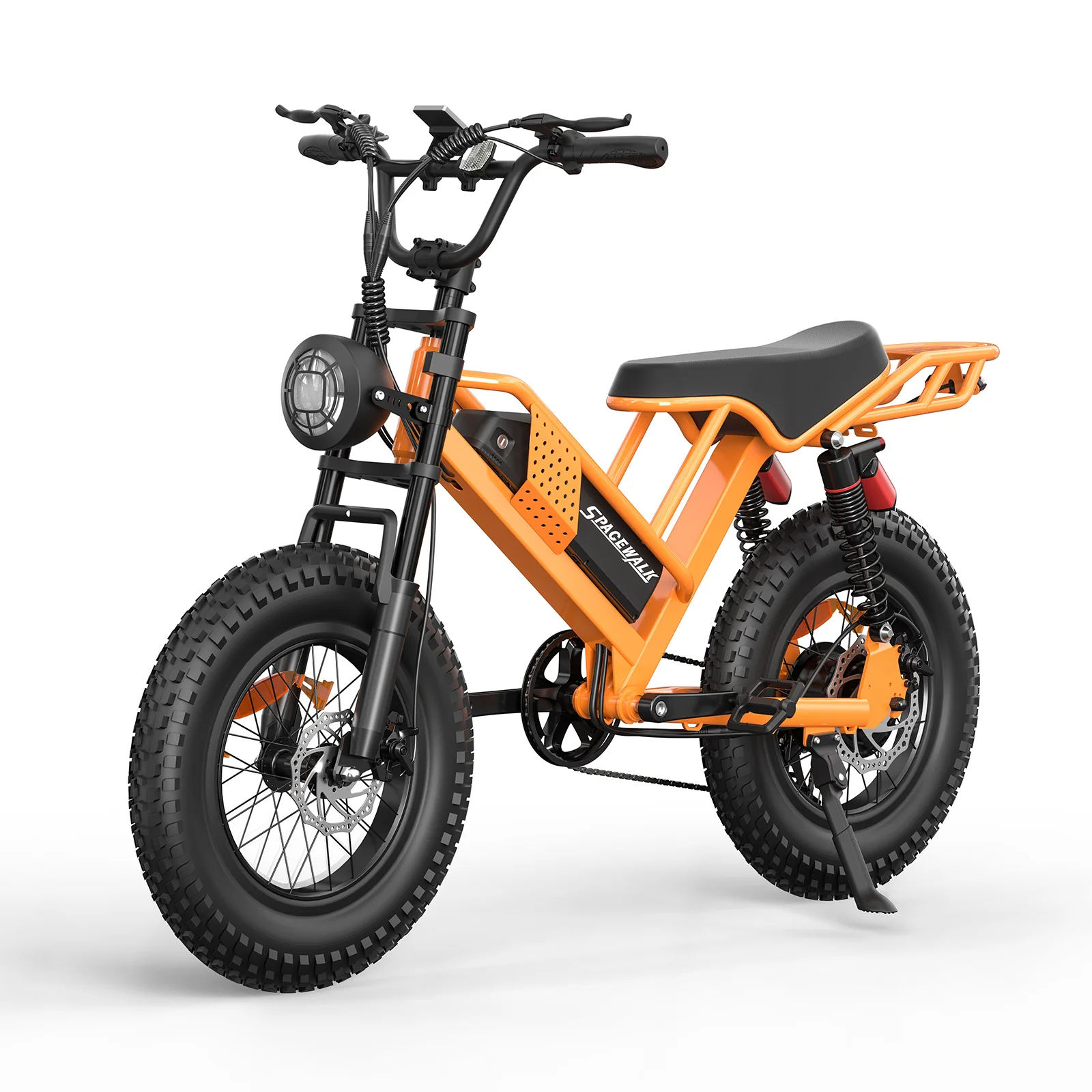 

20-Inch Electric Bicycle, Max Speed Of 21.6 MPH, 48V 15Ah Lithium Battery, Range Of Approximately 40 Miles, Portable Design, Out