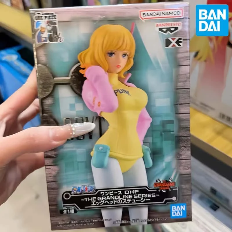 在庫ありバンダイバンプレストワンピース未来島エッグヘッドスタッシーデスクトップ飾りかわいいアニメフィギュア人形モデルおもちゃギフト