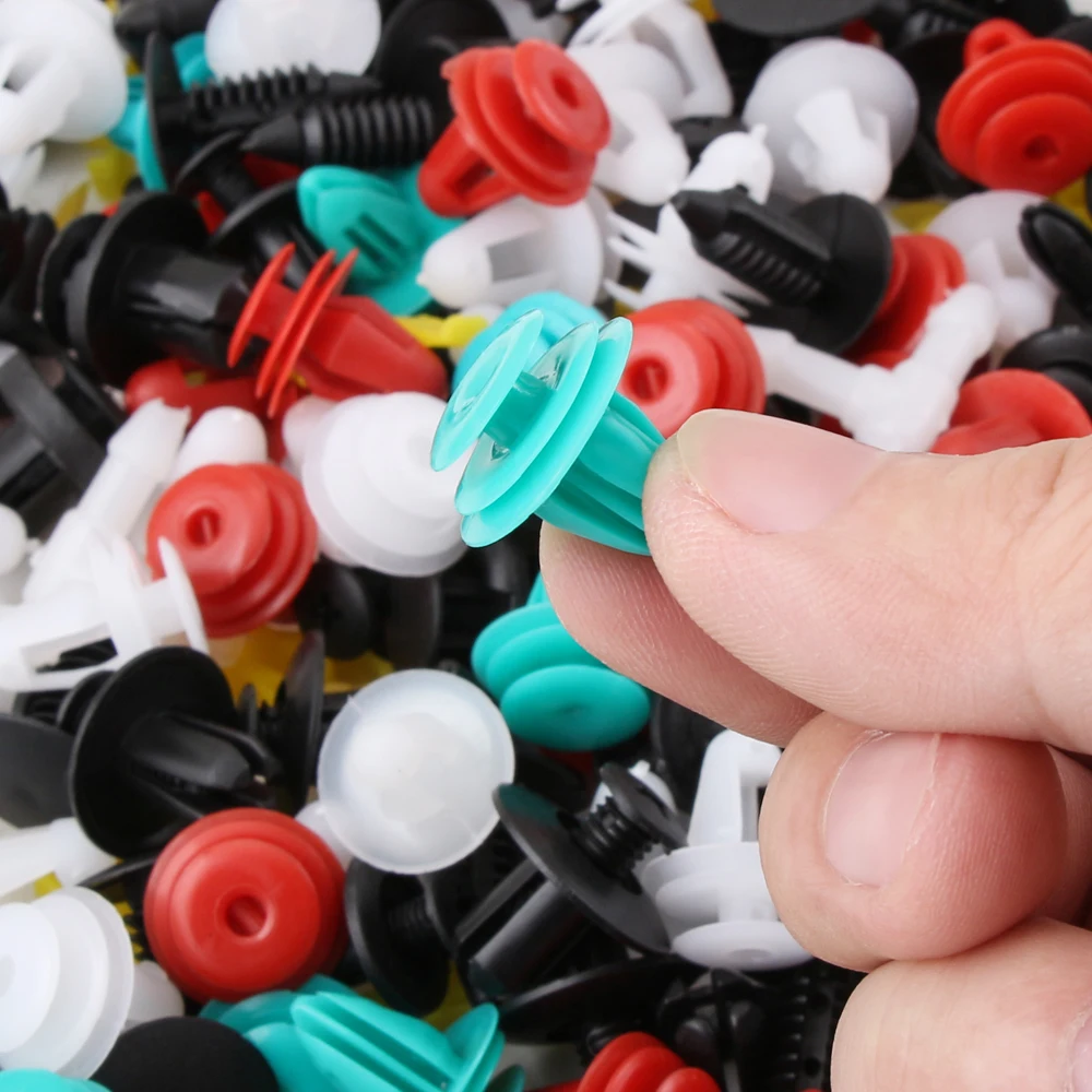 50PCS Mixed Auto Fastener Clips Retainer Fastener Rivet  for Chevrolet Cruze Epica Lova Camaro aveo Chevy T250 for GMC Yukon