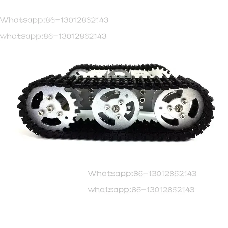 Chassis with Motor Suspension All Metal  Robot Kit Coding Motor Intel-ligent Robot Car