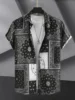 Vintage Paisley Printed Hawaiian Shirt