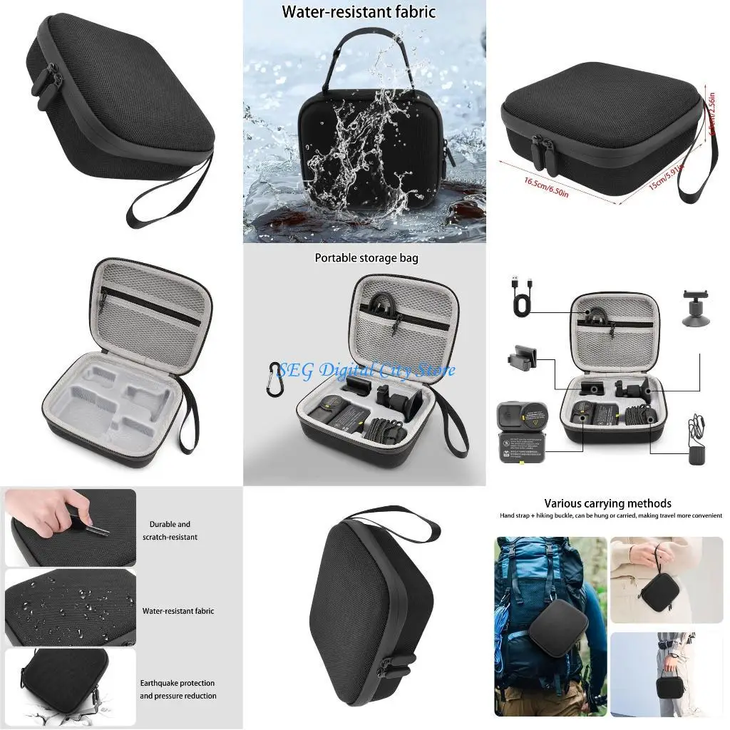 

U75B EVA Hard Case for Camera Carrying Storage Bag for Home Office