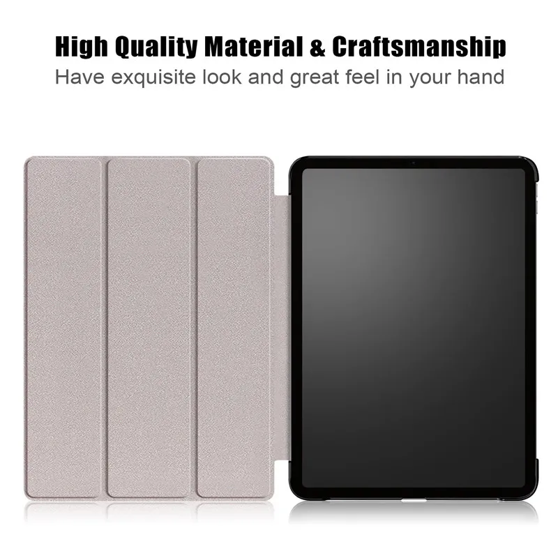 Máy Tính Bảng Funda Cho iPad Air 2022 2020 10.9 "Da PU Lưng Cứng Từ Gập Bao Da Dành Cho iPad Air 5 /iPad Air 4 Ốp Lưng Coque