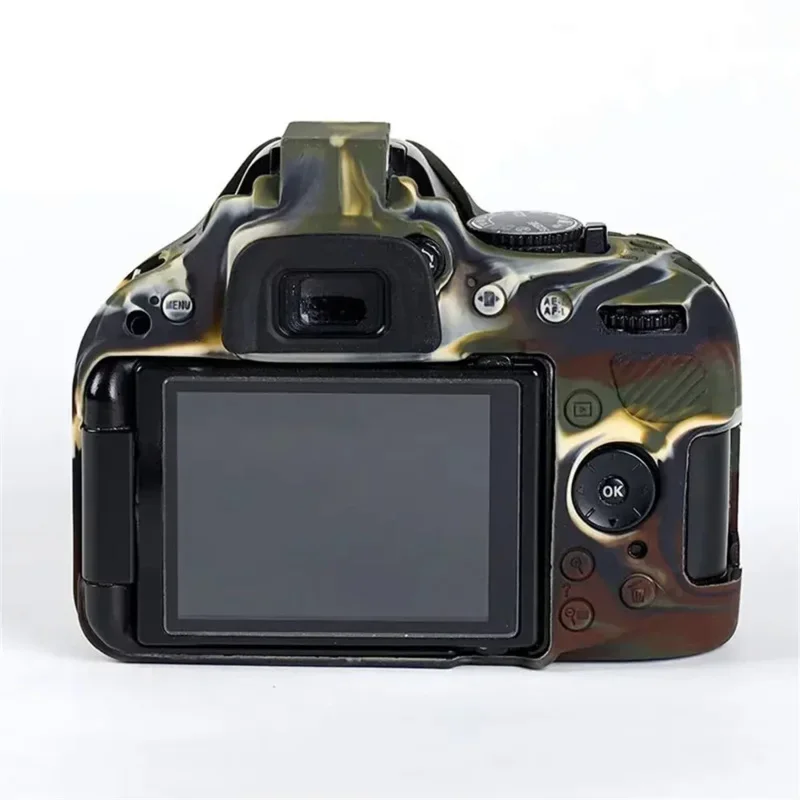 Protective cover For Nikon D600 D610 D7100 D7200 D7000 D5500 D5600 D7500 D5300 D750 D5200 soft silicone armor camera body case - Image 4