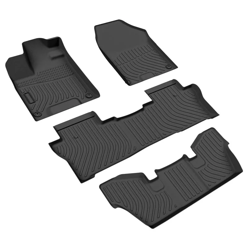 

US 7 Passenger Floor Mats for 2016-2022 Honda Pilot/ Not Fit 8 Passenger Car Liner