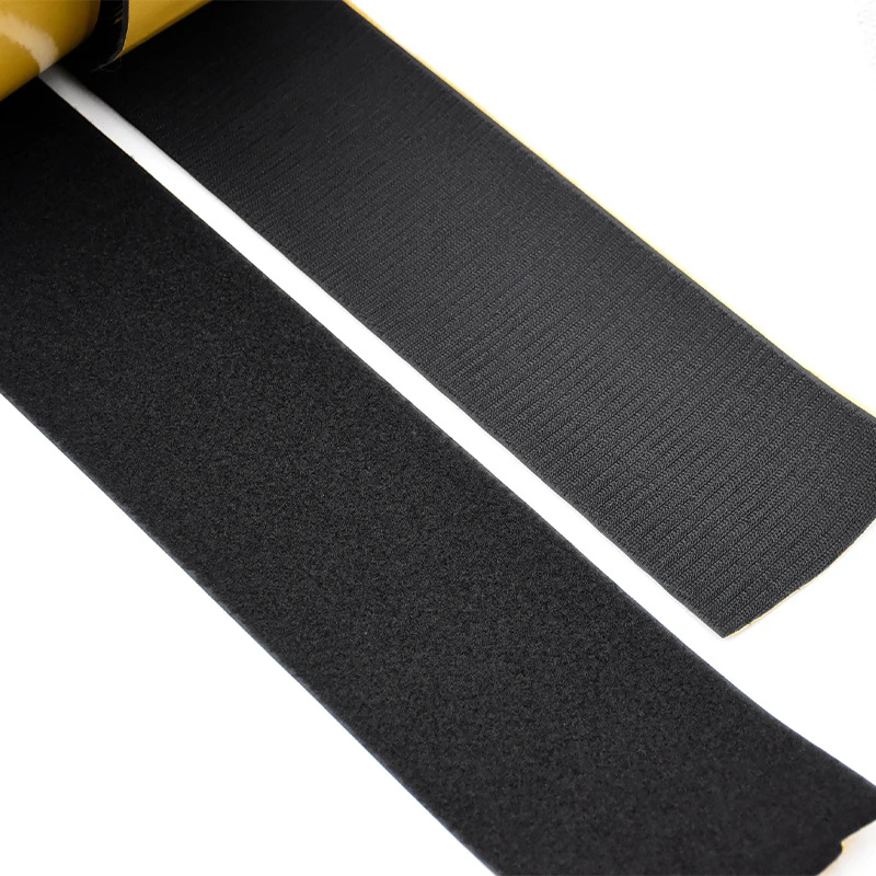 Strong Fixation Grid Bucky Self Adhesive Hook and Loop Fastener Tape Nylon Sticker Adhesive For DIY Accessories