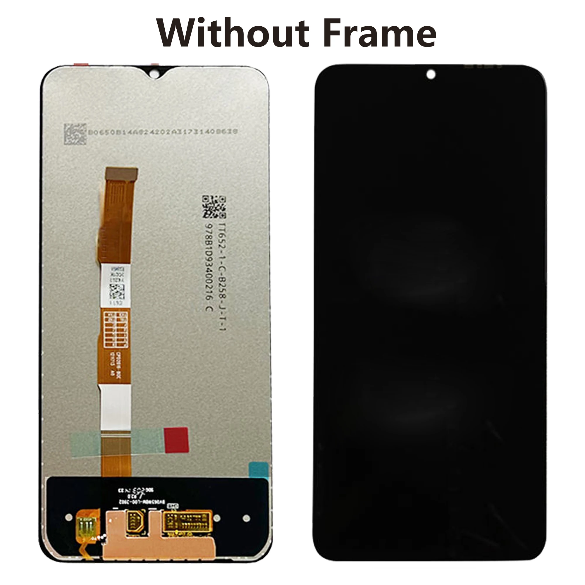 Display LCD originale per Vivo Y20S completo con cornice V2027 Touch Screen standard Digitizer Assembly parti di riparazione di ricambio