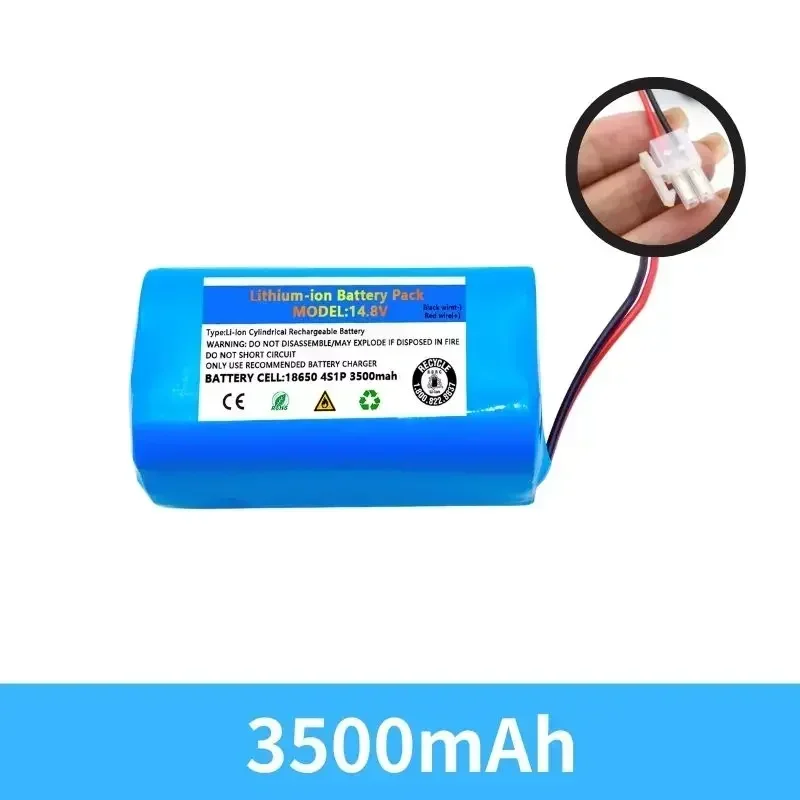 2600mAh 14.8V for Liectroux C30B E30B for Proscenic 800T 830P 820P 820T 820S Vacuum Cleaner Li-ion 14.8V bateria recargable