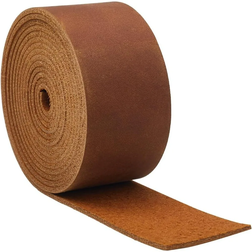 

72 Inch Genuine Top Grain Leather Strap Crazy Horse Leather String Cord 1.5 Inch Cowhide Tooling Leather Strip 1.8mm Thick