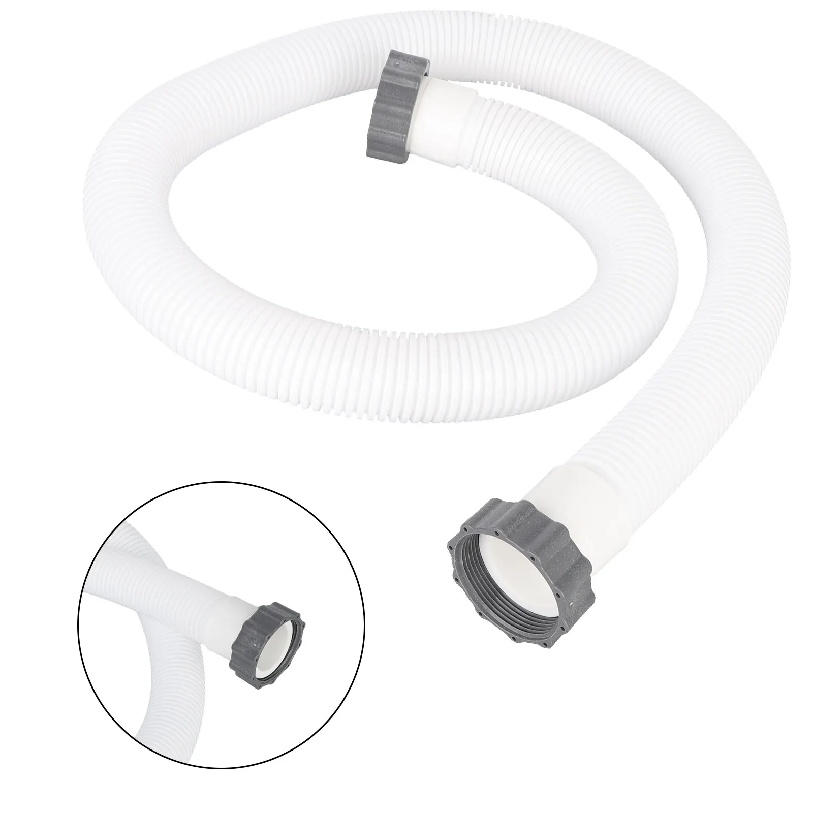 Connection Hose Swimming Pool 59 Inch 29060E Hose Nut Set Spas Hottubs Connection Hose For Intex Soft Pool Hose