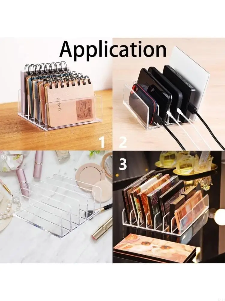 

File Folder Holders File Sorter Acrylic Document Organizers for Office School