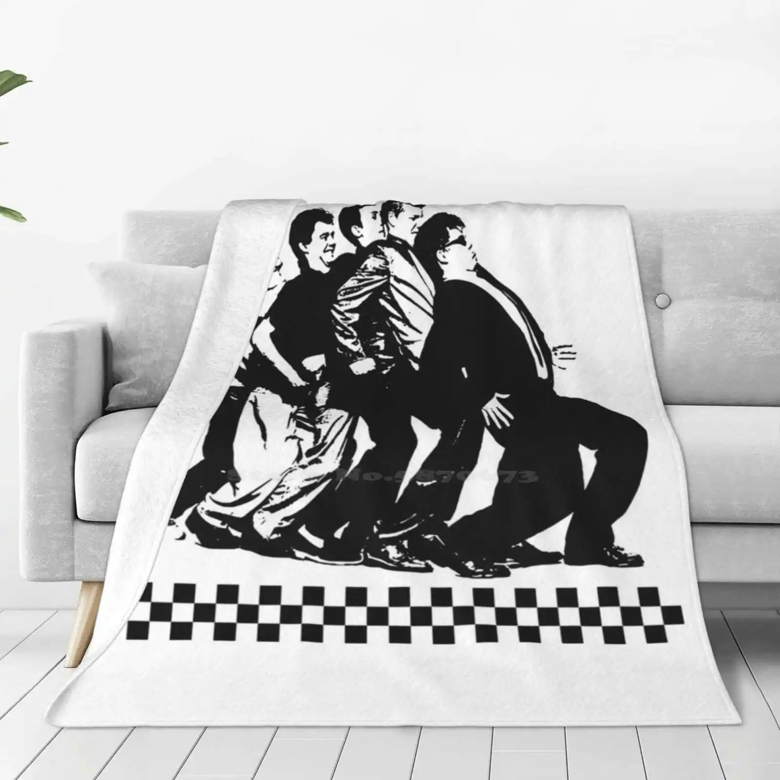 Madness New Print Novelty Fashion Soft Warm Blanket Pop Art Reggae Ska Rocksteady The Specials Dub Skinhead