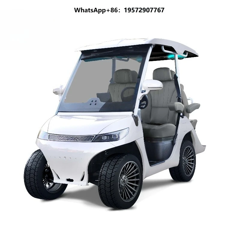 D3 New Energy 4 Seats Mini Car Cheap Off-Road 48V for Sale 48V Lithium Battery Voltage Electric Golf Cart