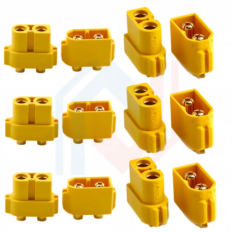 

XT60PM Male/Female Plug XT60PM-M / XT60PM-F T-Type Connector Battery PCB Specialized