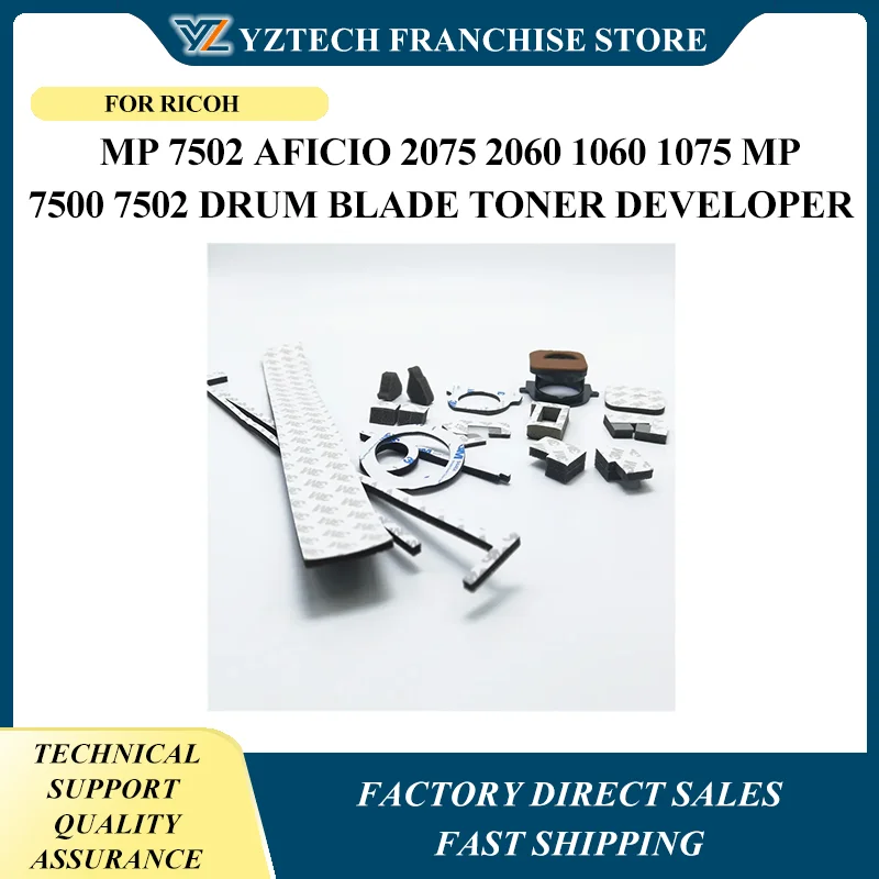 

Sponge Seal Kit 8000 8001 9002 For Ricoh MP 7502 Aficio 2075 2060 1060 1075 MP 7500 7502 Drum Blade Toner Developer