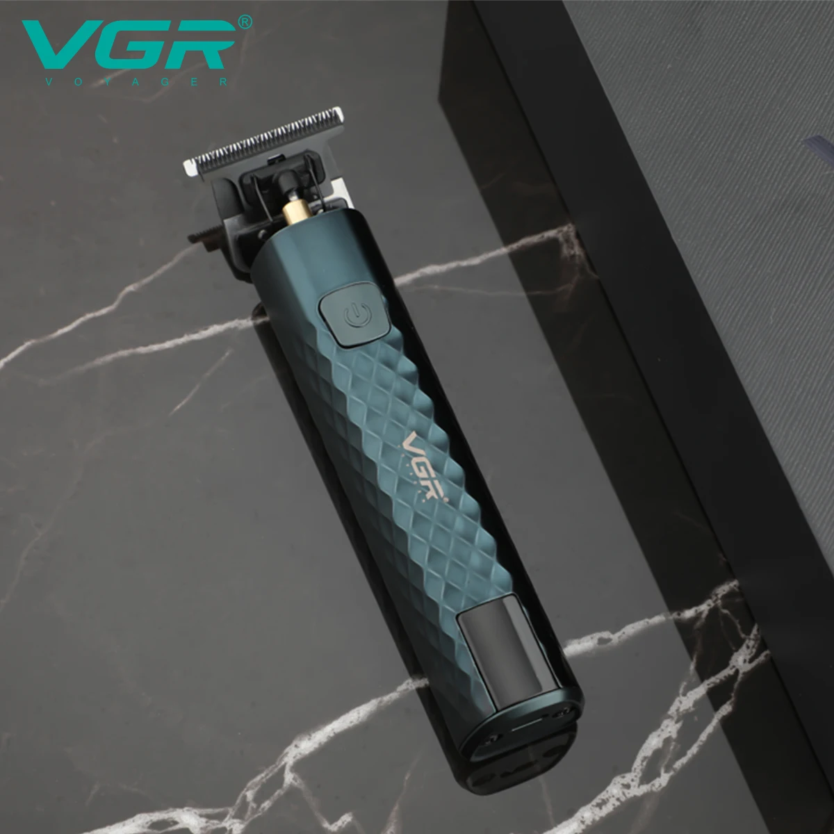 VGR Hair Trimmer Rechargeable Razor Hair Clipper Waterproof Shaver Professional Haircut Machine Hair Clipper Metal Trimmer V-077