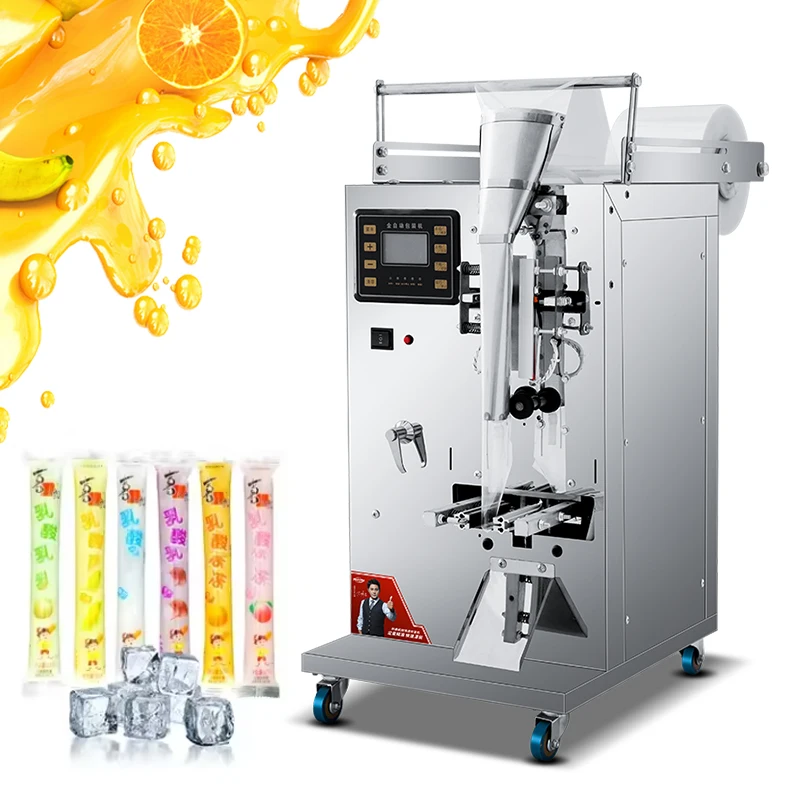 Machines for Small Businesses Ice Candy Pop Stick Sachet Bags Packing Machine Ice Lolly Filling and Sealing Packaging Machine