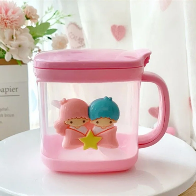 Cartoon cute Sanrio hellokkitty My melody little twin star new men and women home kitchen storage condimento box necessità quotidiane