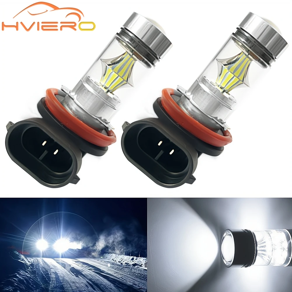 

1X Car Led Fog Light Headlight Turn Signal Lamp Reverse Brake Trunk Bright Bulb 1157 H8H11 H4 H16 4300K 6000K Yellow White Bulb