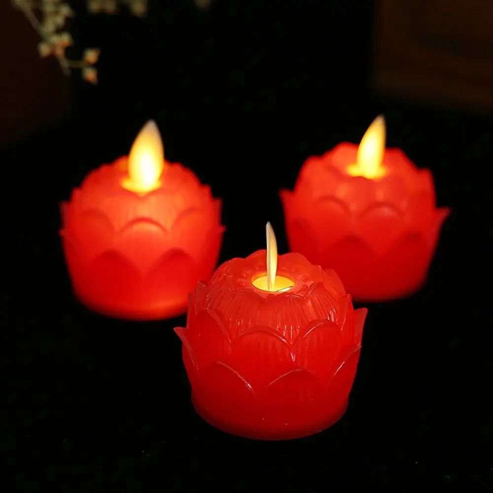 

Mid-Autumn Festival LED Floating Lotus Light Night Lamp Wishing Lamp Artificial Lotus Light Good Luck Waterproof Fish Tank