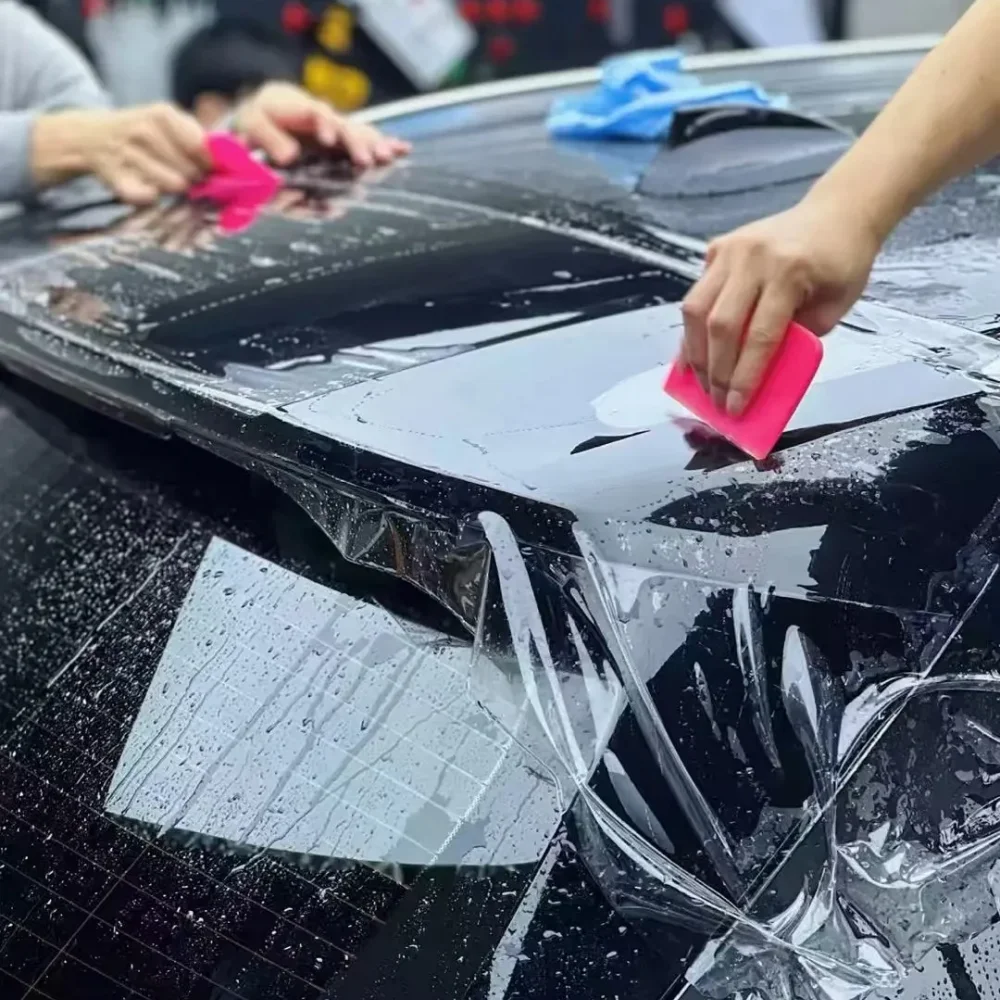 Car Protective Film PPF Self-healing TPU Wrap Film Anti-Scratch Transparent Styling for Car Accessories
