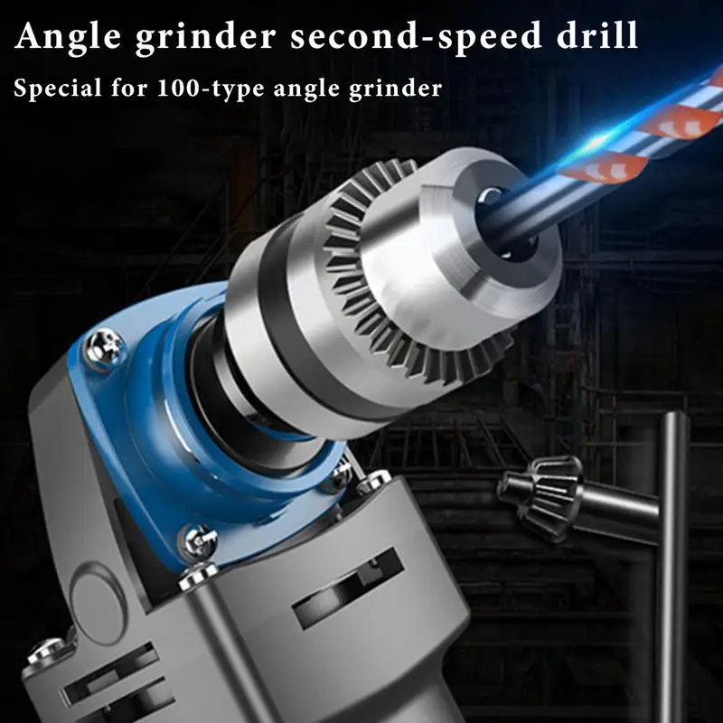 Angle Grinder Electric Drill Adapter Metal Drill Conversion Chuck Portable Angle Grinder To Hand Drill Conversion Drill Head
