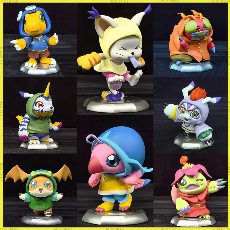 

Bandai Digimon Adventure Third 03 Series Blind Box Toys Doll Cute Kawaii Anime Figure Agumon Gabumon Patamon Tailmon Tentomon