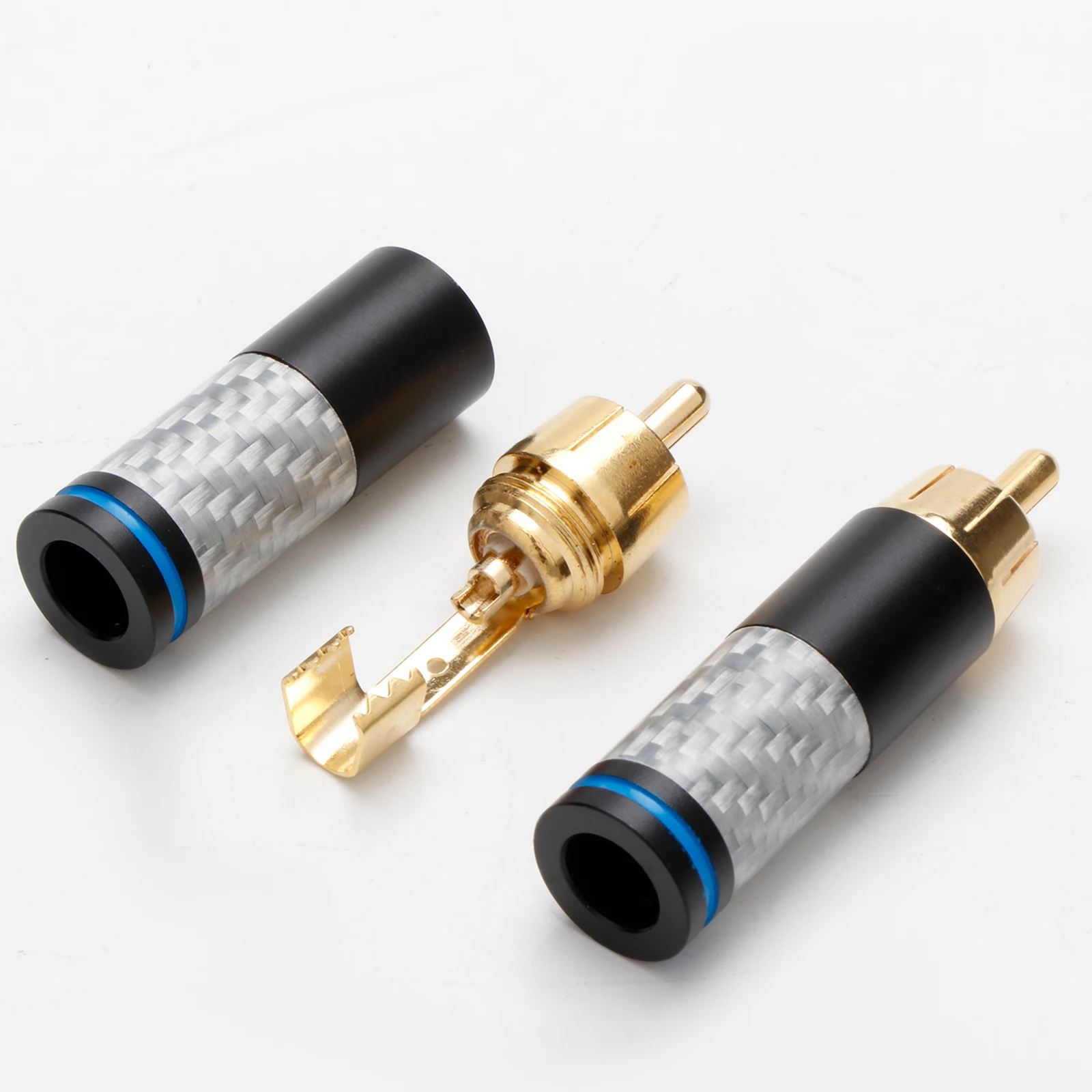 HiFi RCA التوصيل لحام محطة كابل الصوت التوصيل AV إصلاح رئيس حمى الصف RCA دعم كابل 7 مللي متر