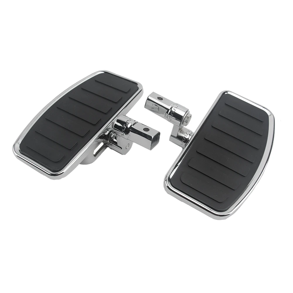 Motorcycle Rider Front Floorboard Footboard Pedal Footpegs For  Honda VTX 1300 1800 For Suzuki Boulevard C50 Intruder Volusia