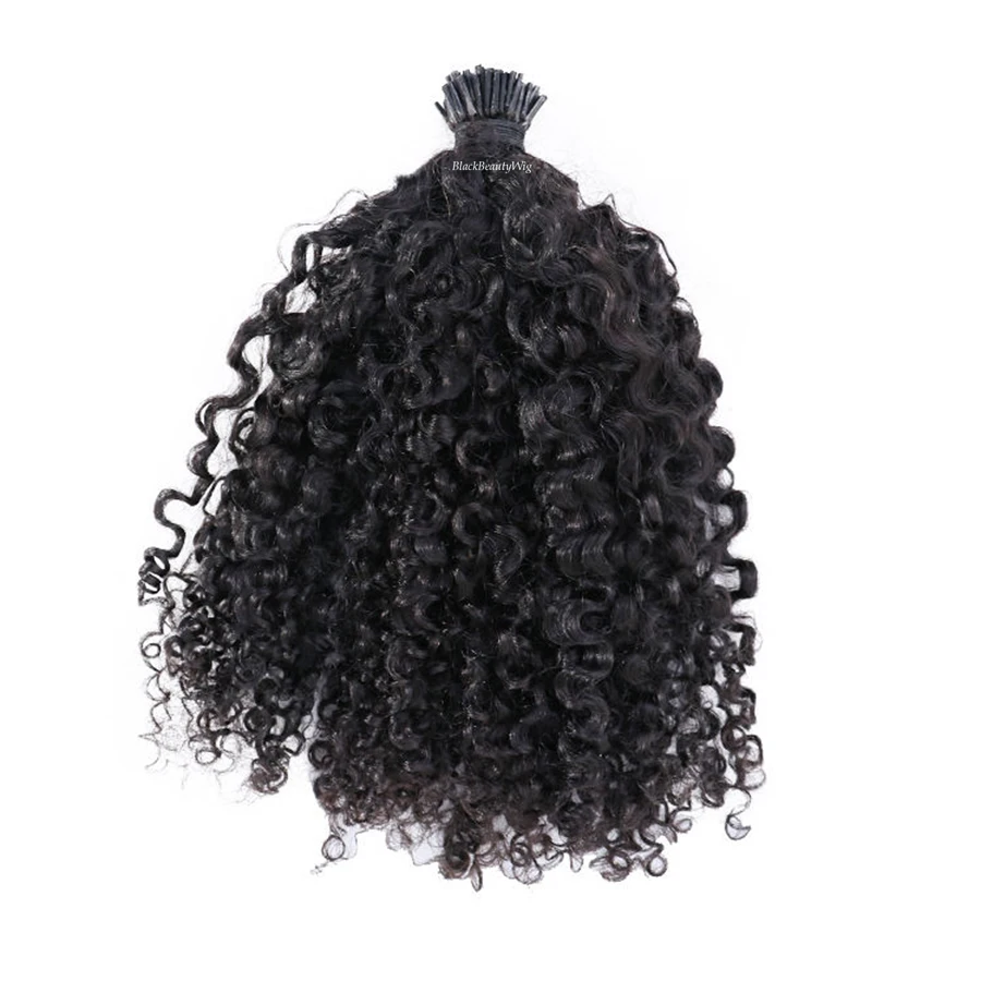 وقح مجعد أنا تلميح وصلة إطالة شعر طبيعي البرازيلي شعر ريمي ميكرولينك قبل المستعبدين لينة مجعد عصا أنا تلميح الشعر 100 جرام 100 السواحل