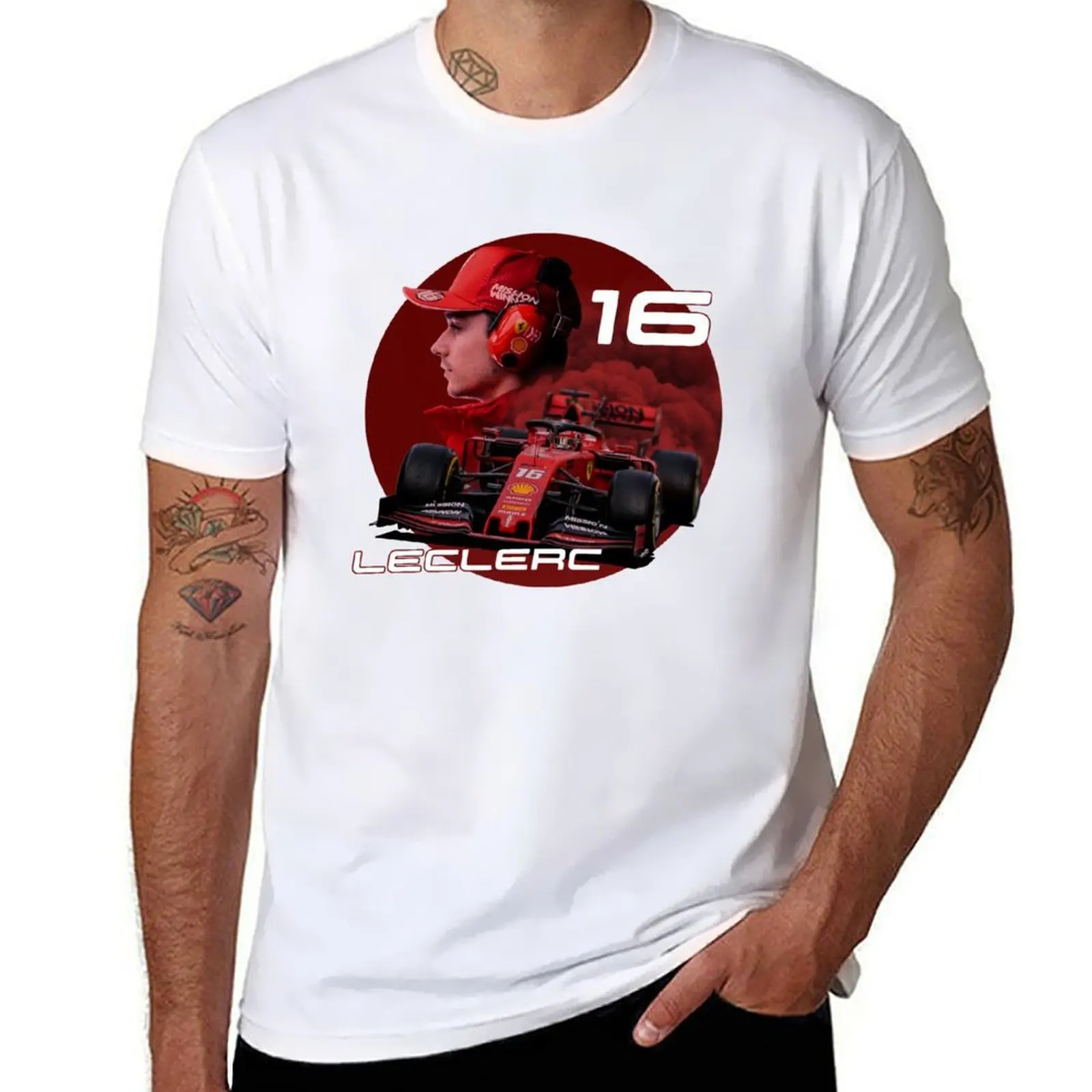

Leclerc T-Shirt t shirts for man graphic funny essential t shirt T-Shirt
