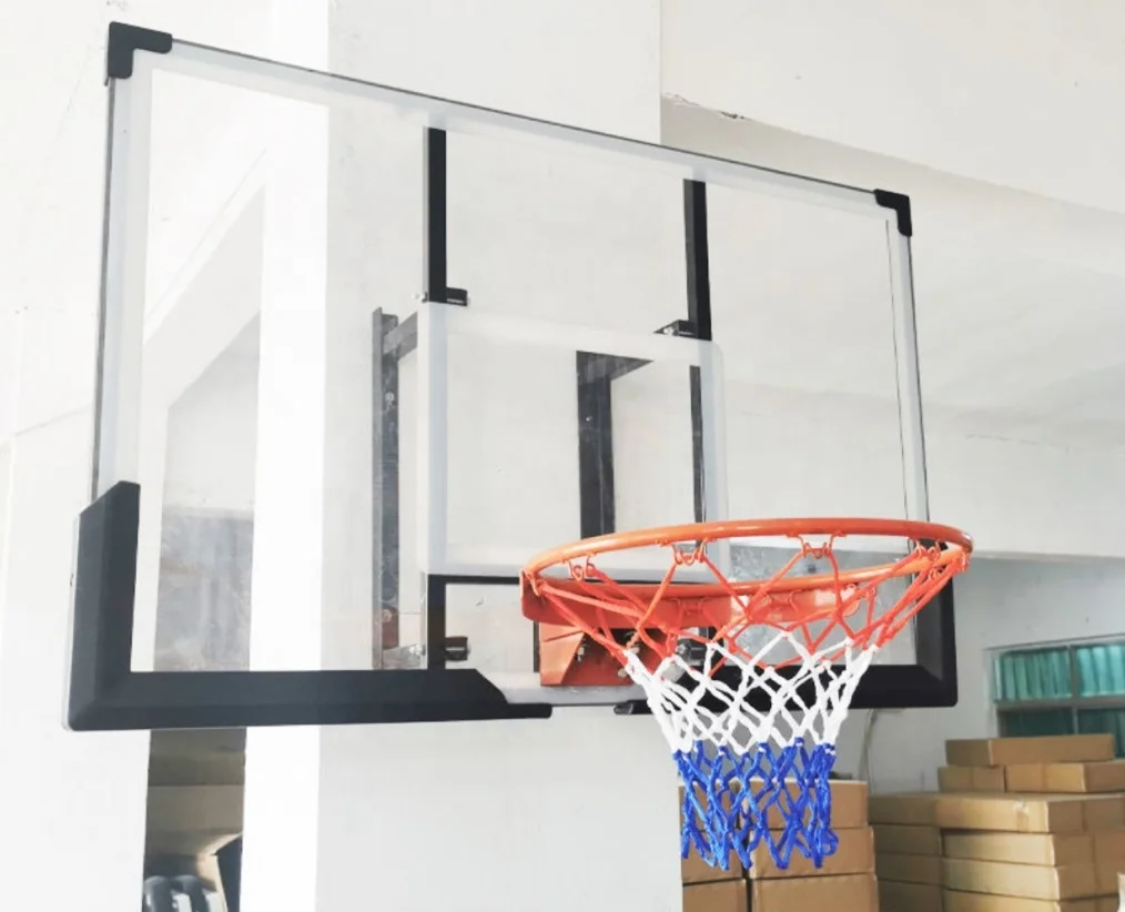 Высококачественная настенная баскетбольная доска из закаленного стекла для ПК, баскетбольная доска 2025