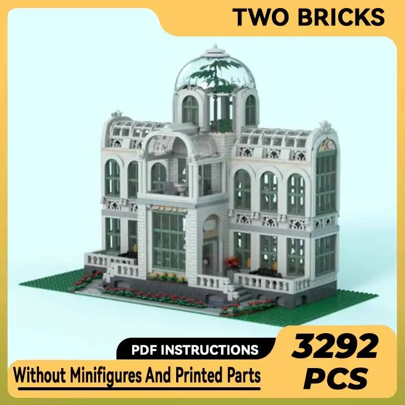 

City Street View Model Moc Building Bricks Central Conservation Technology Modular Blocks Gifts Christmas Toys DIY Sets Assembly