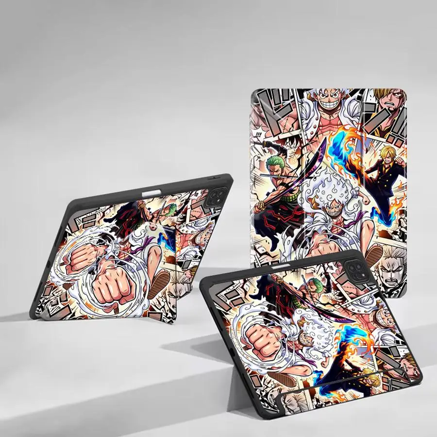 Holder Cover Tablet Case For iPad Mini 6 7 Pro 11th 10th 9th 8th 7th 12.9inch Air 4 5 M3 M2 M4 11inch Pro 2025 OneS PieceS Cool