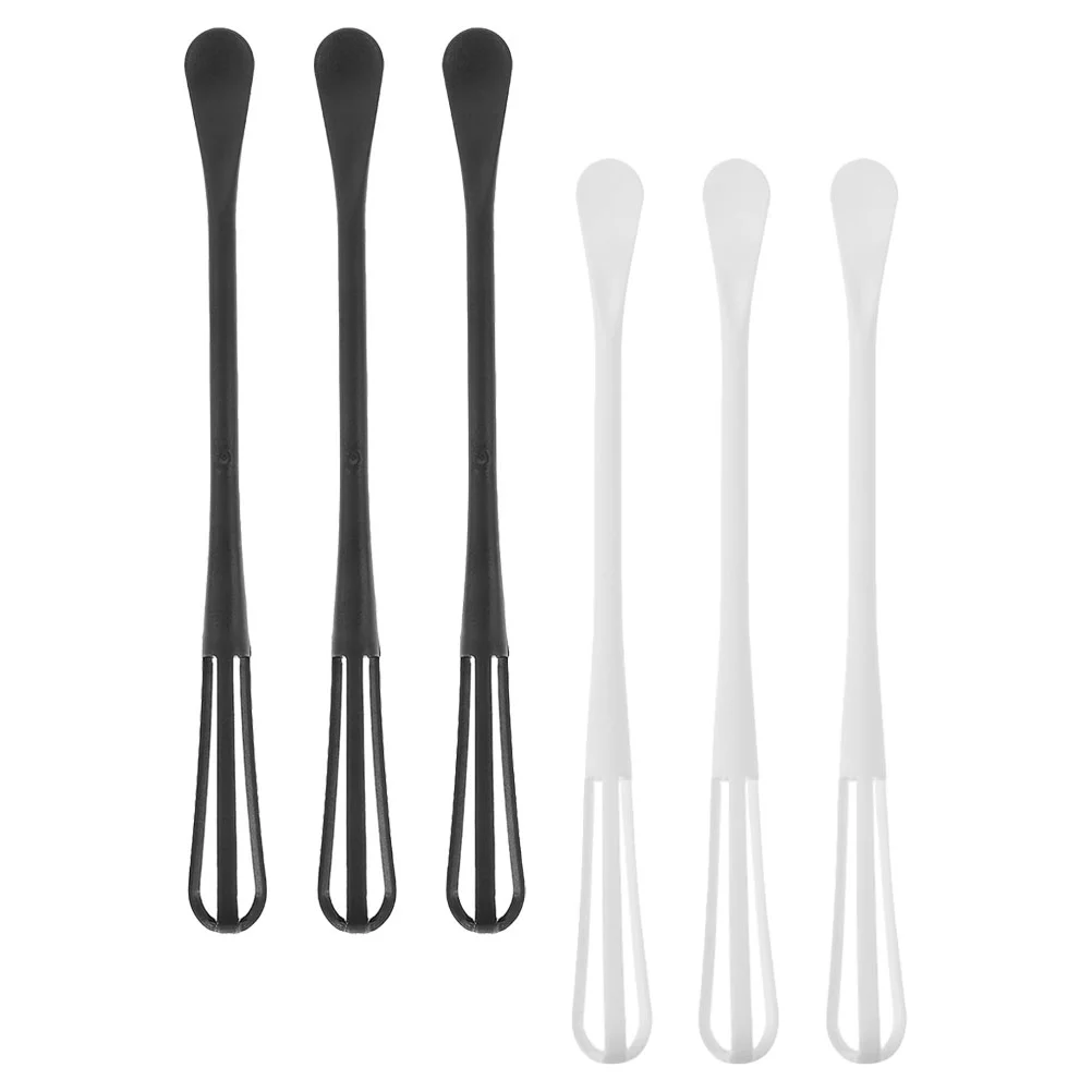 6 Pcs Mini Egg Beater Baking Whisk Mixing Tool Hand Manual Mixer Spoon Multipurpose