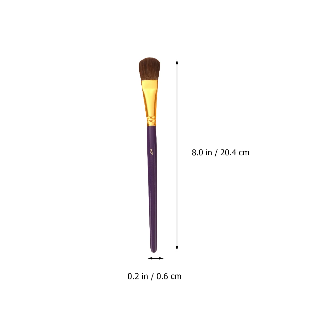 

Horse Hair Wooden H Paint Brushes Long Bristle Stencil Art Craft Oil Watercolor Student Template Painting Tools