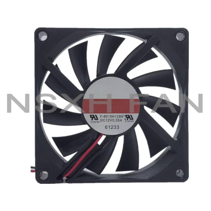 

New F-8015H12BII 12V 0.35A 8015 8cm Charger Chassis Power Fan