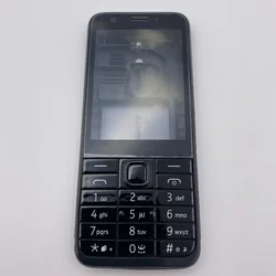 Full Complete Mobile Phone Housing Cover Case+English Keypad for Nokia 230 230ds RM-1172 RM-1126