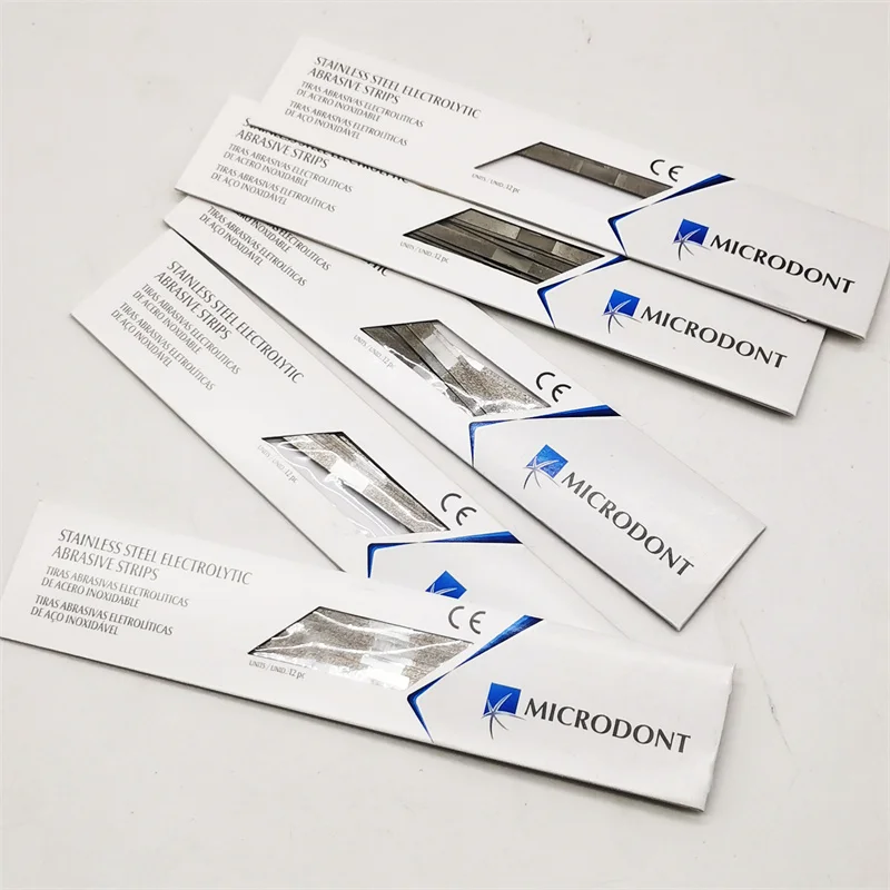 

Stainless Steel Polishing Strips With Microteeth Aluminium Plated 4.0mm Stainless Steel Electrolytic Abrasive Strips