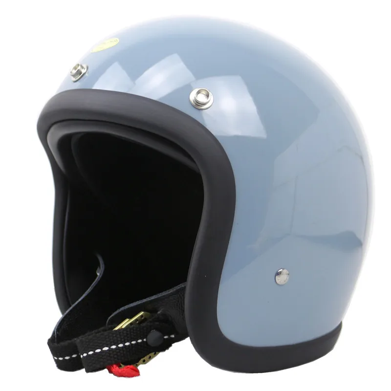 Small TT&CO Serial 500TX Helmet Low Profile Motorcycle Open Face Helmet Style Korea Japanese Style Retro Shape Motorbike Helmet