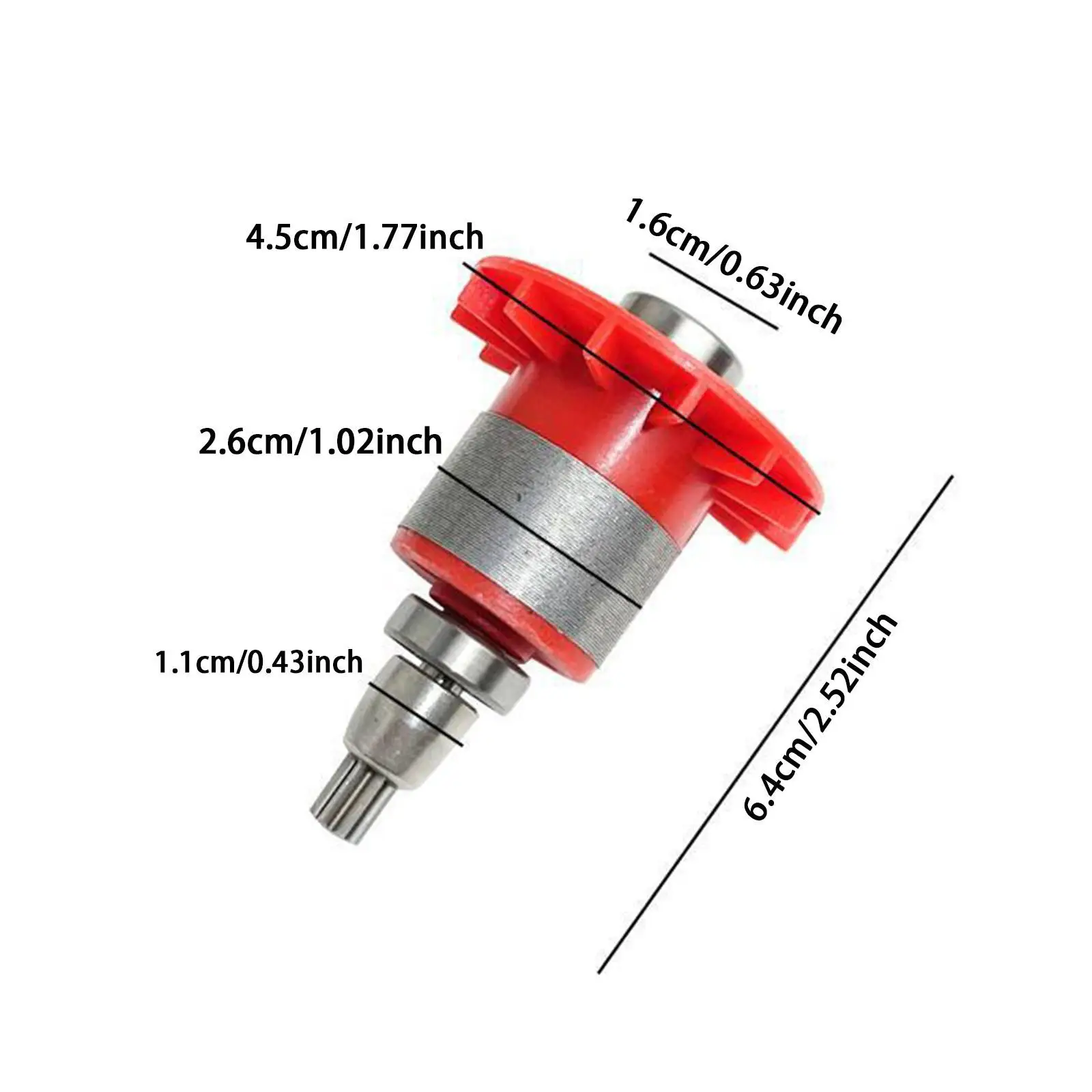 Chave elétrica do estator do rotor, fácil de instalar, substituições multiuso de alta resistência para chave 2106 para eletricista de fábrica