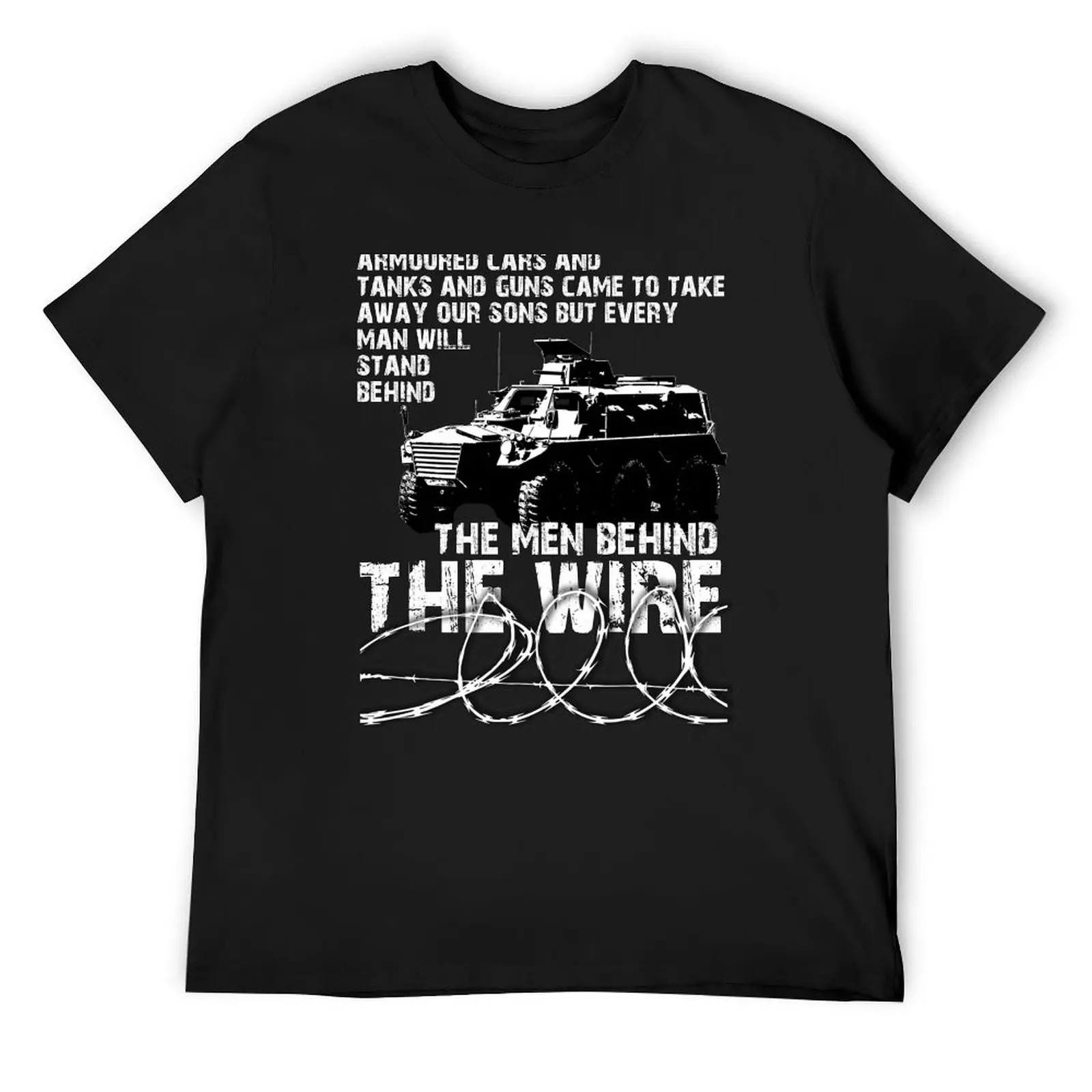 The Men Behind the Wire - Internment Ireland 1971 T-Shirt man clothes anime stuff man t shirt anime figures Men's t shirts