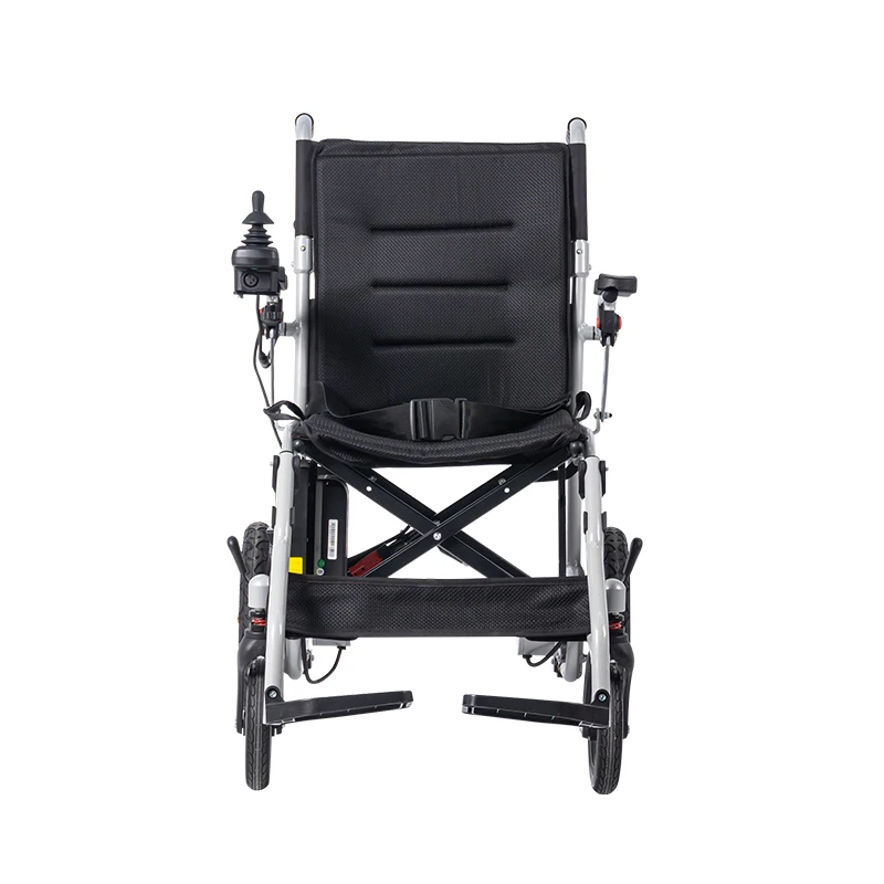 15kg 초경량 전동 유모차 장애인용 리튬 배터리 장착 접이식 전동 휠체어 항공 여행 승인