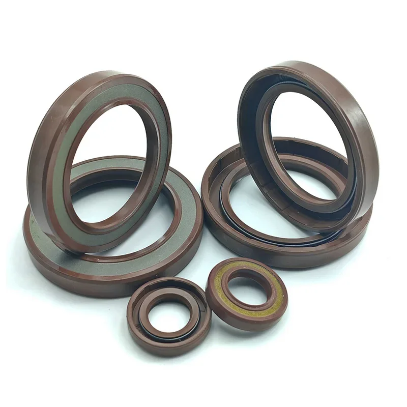 FKM TBV/TCV/TCN High Pressure Rotary Oil Seals ID 12-34mm Wear Resistant Seals For Hydraulic Pumps Motors Gearbox Replacement