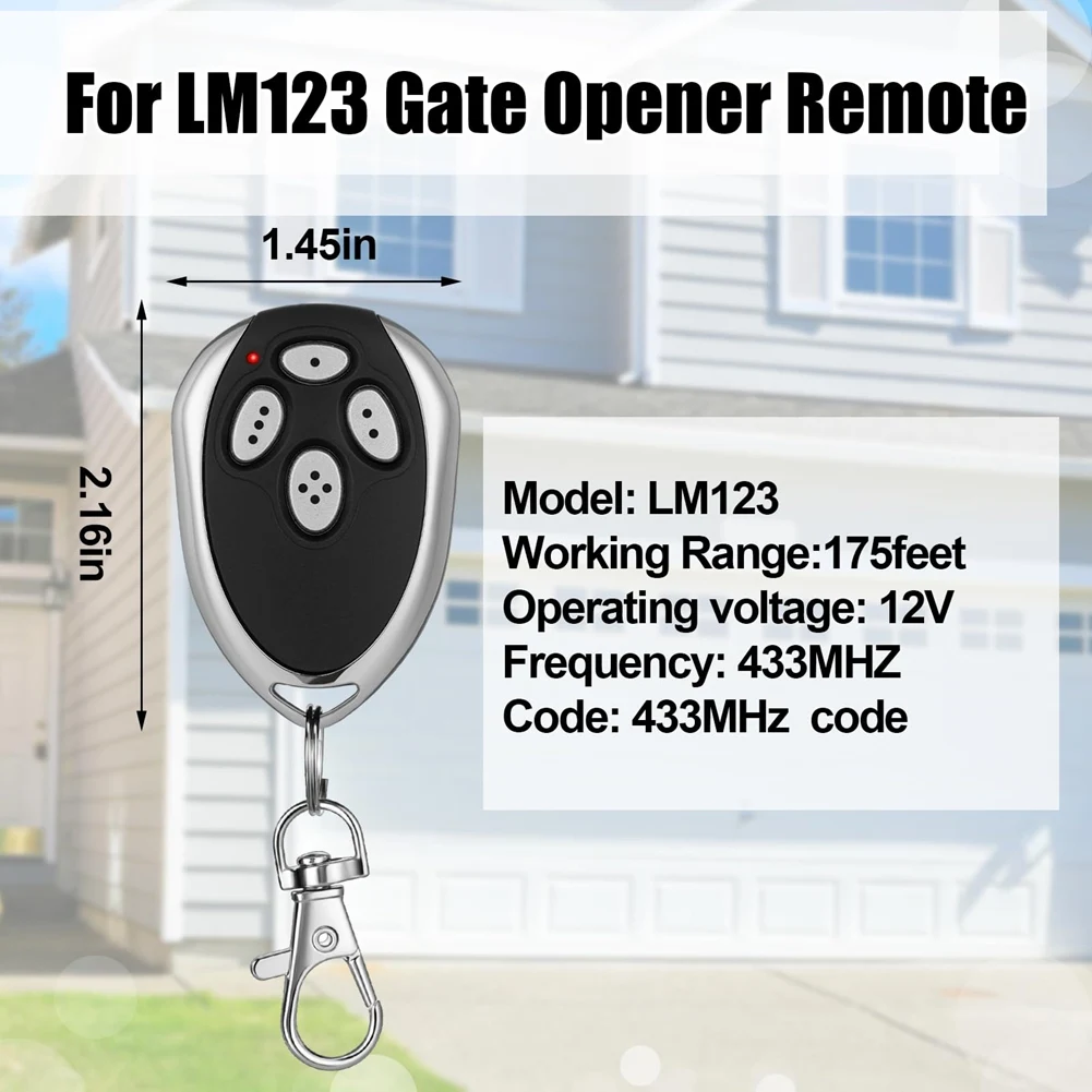 TA-Garage فتحت باب المفاتيح عن بعد لفتحات باب المرآب Aleko LM123