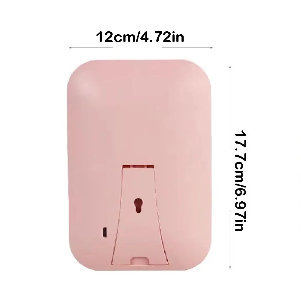 Składane lusterko do makijażu LED z 3 trybami oświetlenia, dotykowe, podróżne lusterka kosmetyczne, ładowane przez USB, przenośne